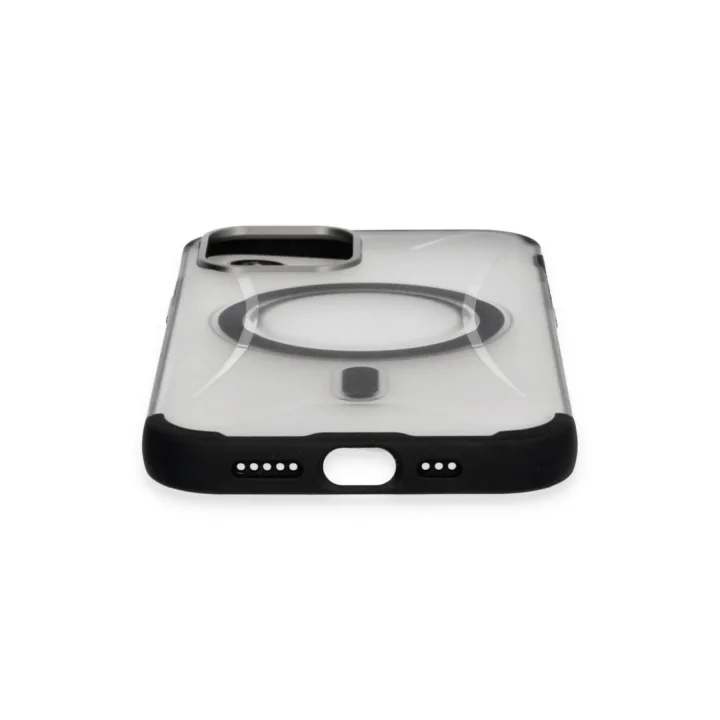 Mey İthalat®  iPhone 11 Hilton Magsafe Kapak - Siyah