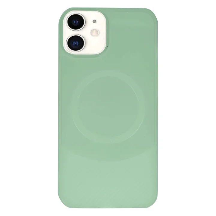 Mey İthalat®  iPhone 11 Kılıf Maya Karbon Kapak - Su Yeşili