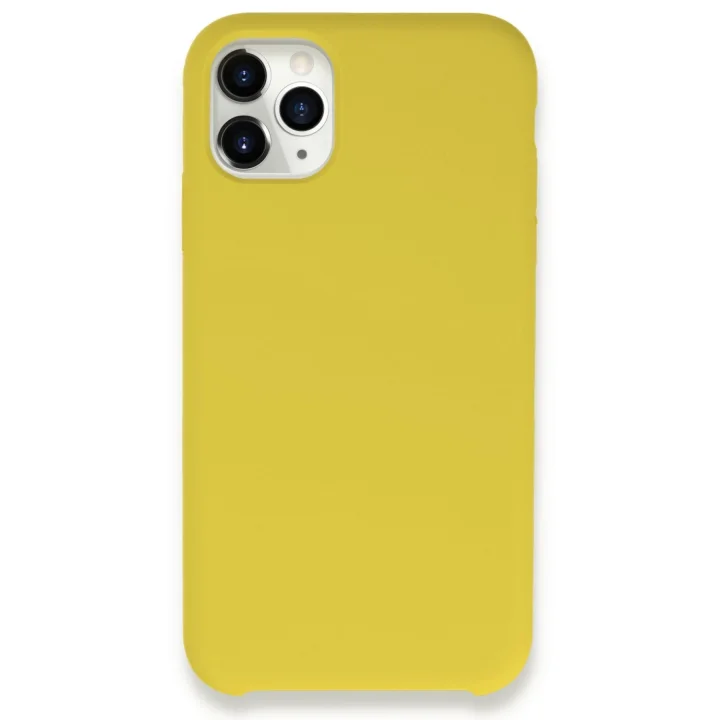 Mey İthalat®   iPhone 11 Pro Kılıf Lansman Legant Silikon - Sarı