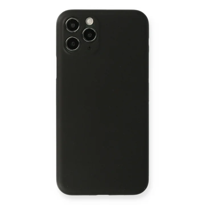 Mey İthalat®  iPhone 11 Pro Kılıf PP Ultra İnce Kapak - Siyah