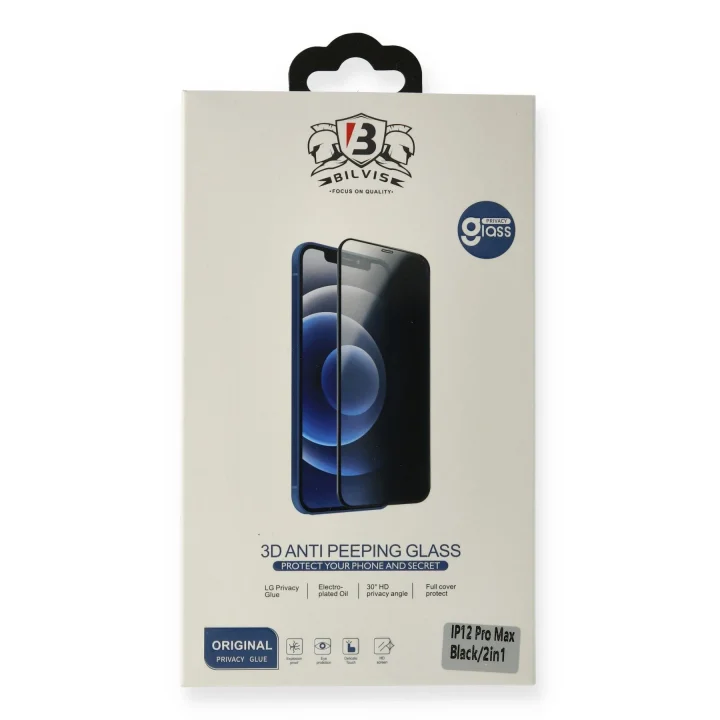 Mey İthalat®  iPhone 11 Pro Max Bilvis Hayalet Cam Ekran Koruyucu