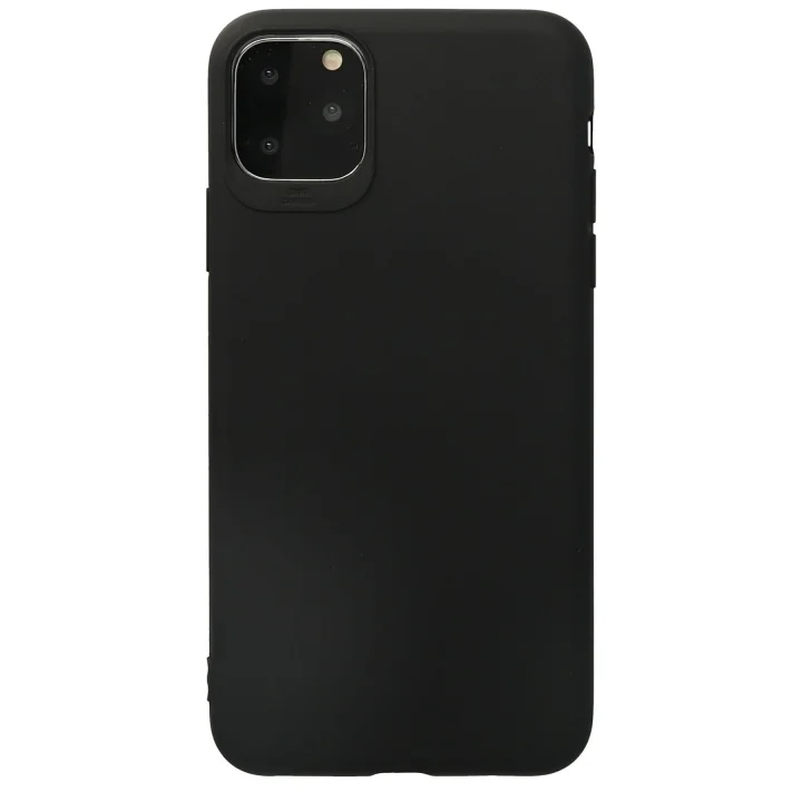 Mey İthalat®  iPhone 11 Pro Max Kılıf First Silikon - Siyah