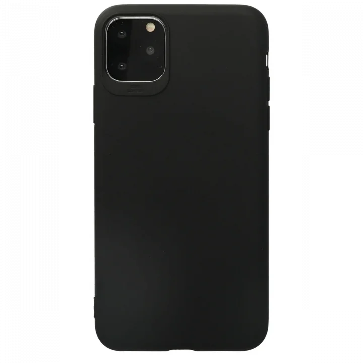 Mey İthalat®  iPhone 11 Pro Max Kılıf First Silikon - Siyah