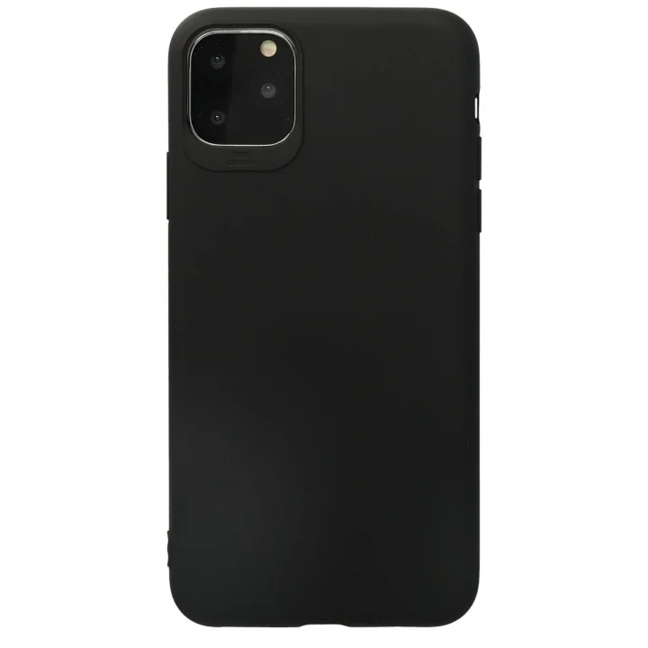 Mey İthalat®  iPhone 11 Pro Max Kılıf First Silikon - Siyah