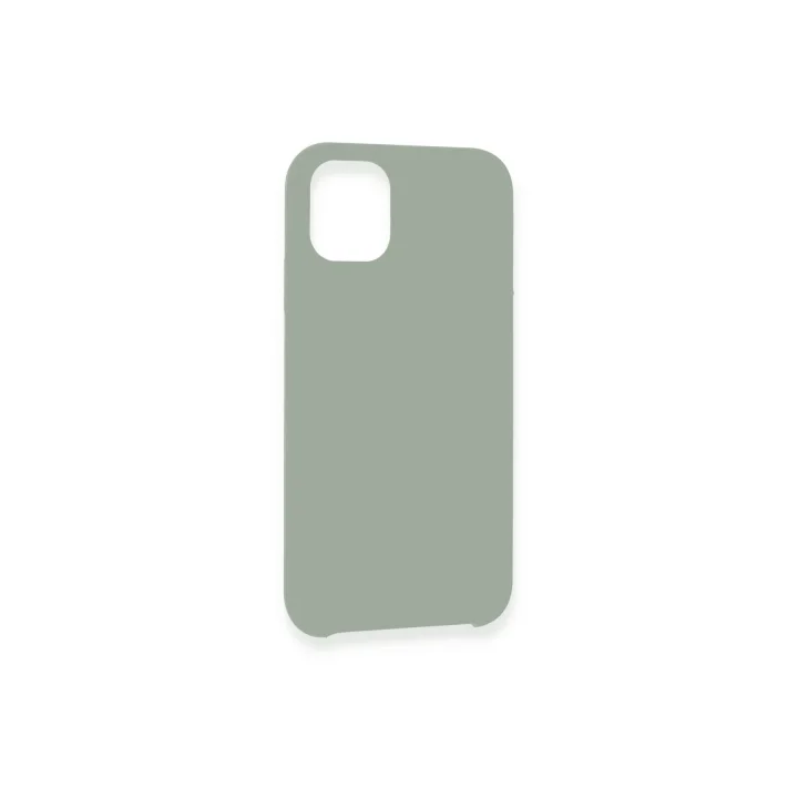 Mey İthalat®   iPhone 11 Pro Max Kılıf Lansman Legant Silikon - Açık Gri