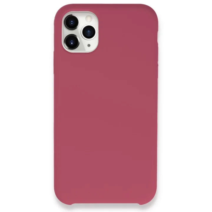 Mey İthalat®   iPhone 11 Pro Max Kılıf Lansman Legant Silikon - Fuşya