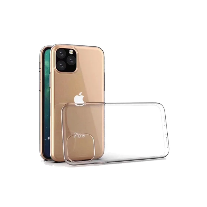Mey İthalat®  iPhone 11 Pro Max Kılıf Lüx Şeffaf Silikon