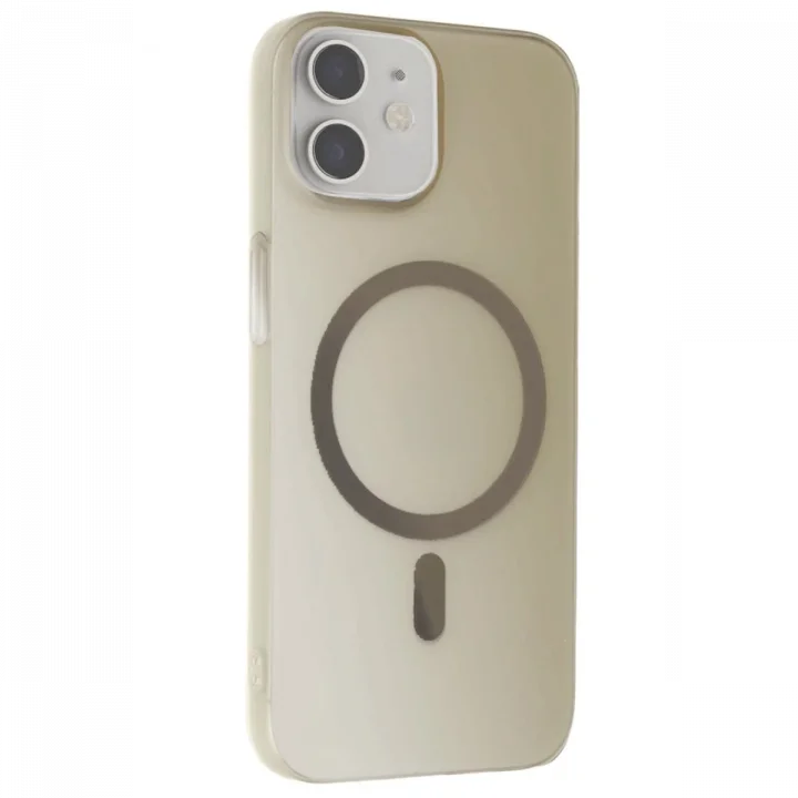 Mey İthalat®  iPhone 11 Tuna PC Slim Magsafe Kapak - Titan Gri