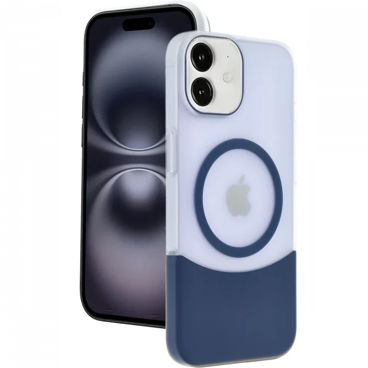 Mey İthalat®  iPhone 11 Velar Magsafe Kapak - Lacivert