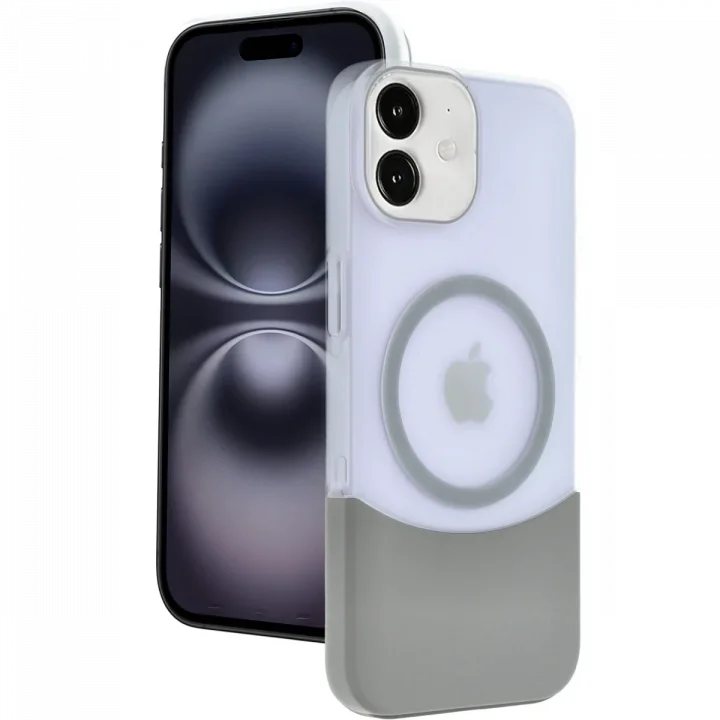 Mey İthalat®  iPhone 11 Velar Magsafe Kapak - Natural Grey