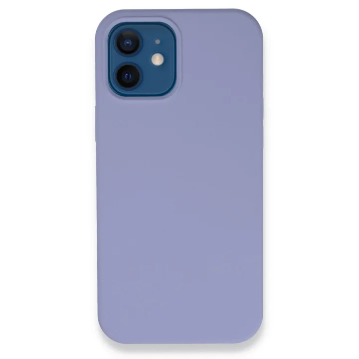 Mey İthalat®   iPhone 12 Kılıf Lansman Legant Silikon - Lila