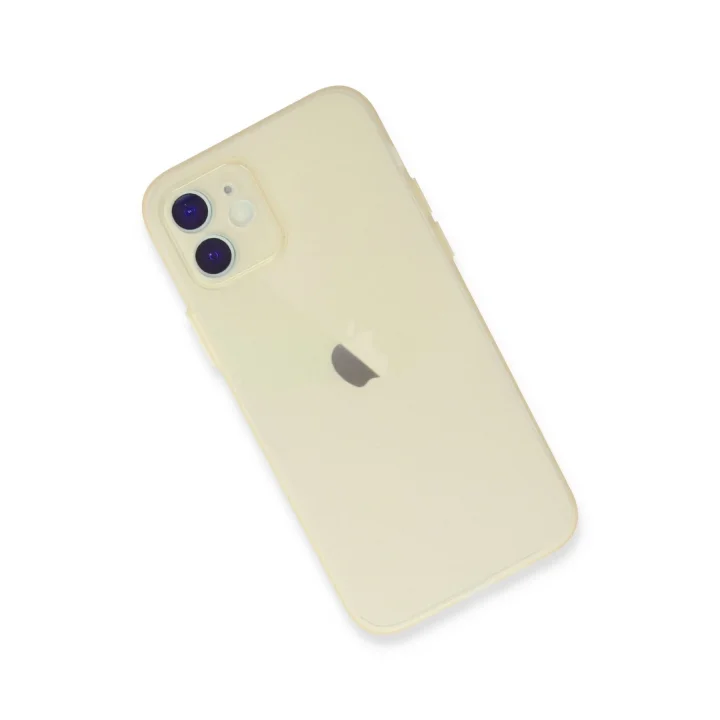 Mey İthalat®   iPhone 12 Kılıf Puma Silikon - Gold