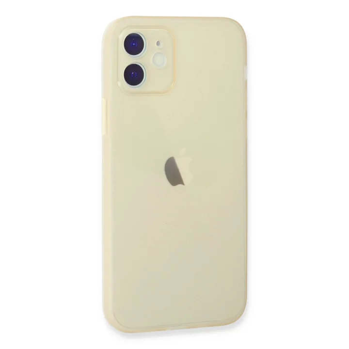 Mey İthalat®   iPhone 12 Kılıf Puma Silikon - Gold