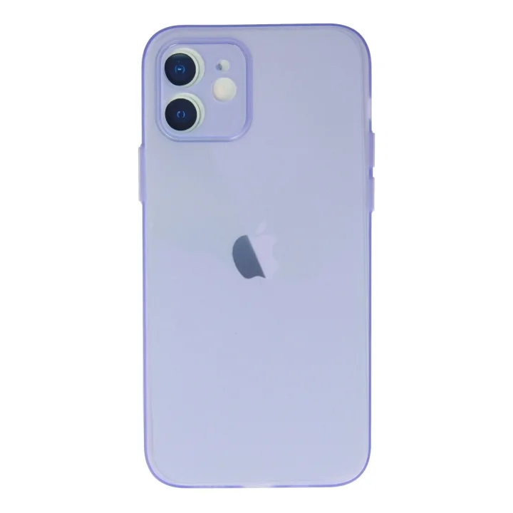 Mey İthalat®   iPhone 12 Kılıf Puma Silikon - Mor