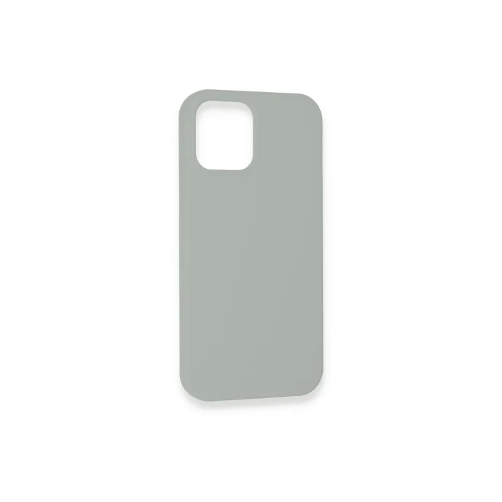 Mey İthalat®   iPhone 12 Pro Kılıf Lansman Legant Silikon - Açık Gri