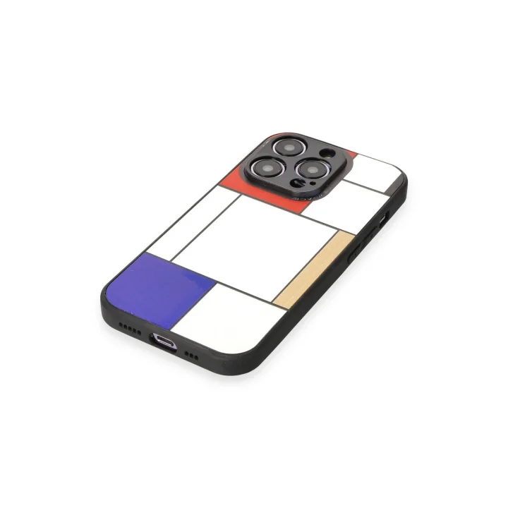 Mey İthalat®  iPhone 12 Pro Kılıf Mirror Desenli Kapak - Mirror - 9