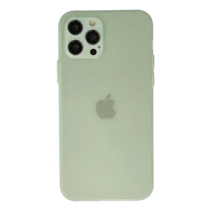 Mey İthalat®   iPhone 12 Pro Kılıf Puma Silikon - Açık Yeşil