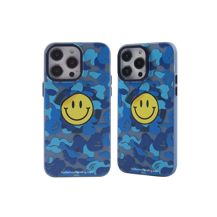 Mey İthalat®  iPhone 12 Pro Max Kılıf Apollo Magneticsafe Desenli Kapak - Apollo Mavi - 1