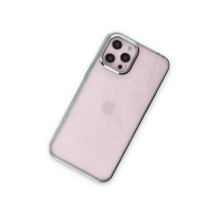 Mey İthalat®  iPhone 12 Pro Max Kılıf Element Silikon - Yeşil