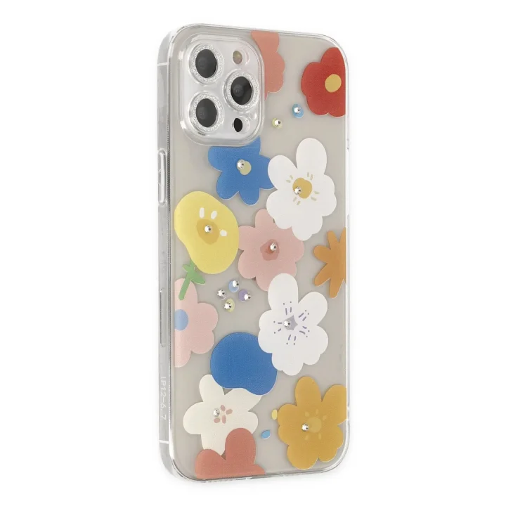 Mey İthalat®  iPhone 12 Pro Max Kılıf Lucky Silikon - Lucky 8