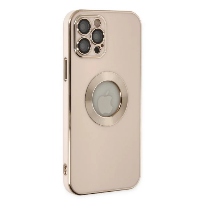 Mey İthalat®   iPhone 12 Pro Max Kılıf Store Silikon - Pembe