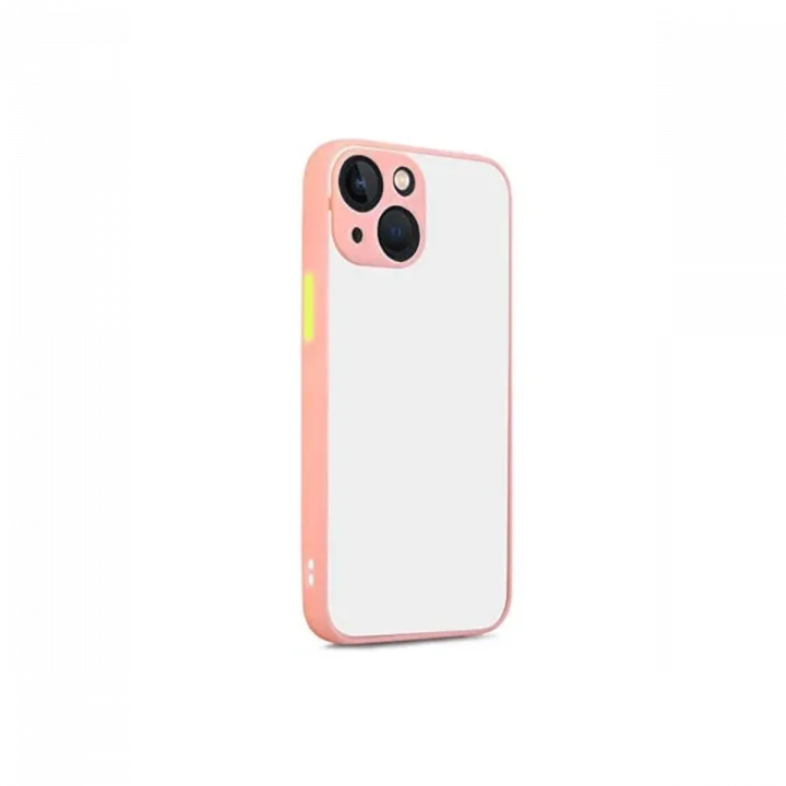 Mey İthalat®   iPhone 13 Kılıf Montreal Silikon Kapak - Pembe