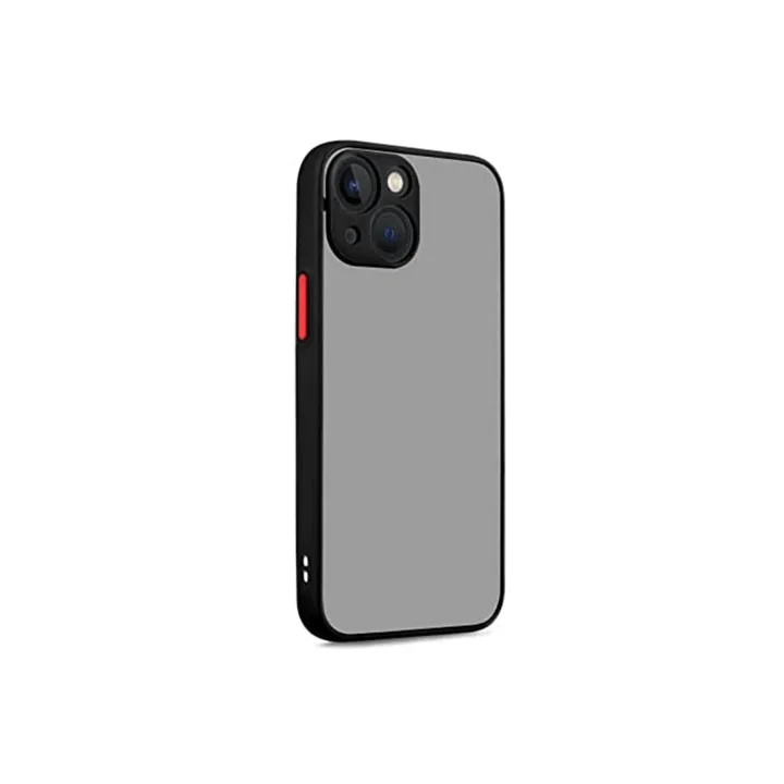 Mey İthalat®   iPhone 13 Kılıf Montreal Silikon Kapak - Siyah