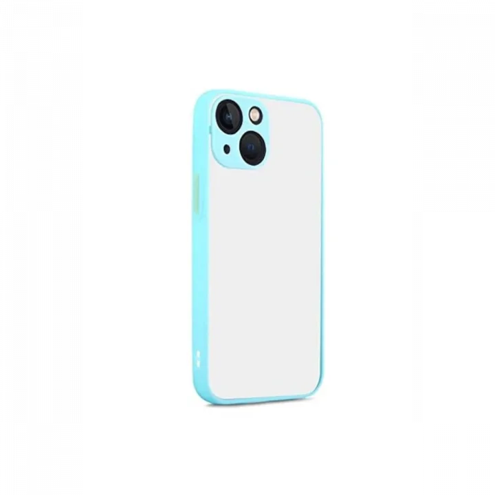 Mey İthalat®   iPhone 13 Kılıf Montreal Silikon Kapak - Turkuaz