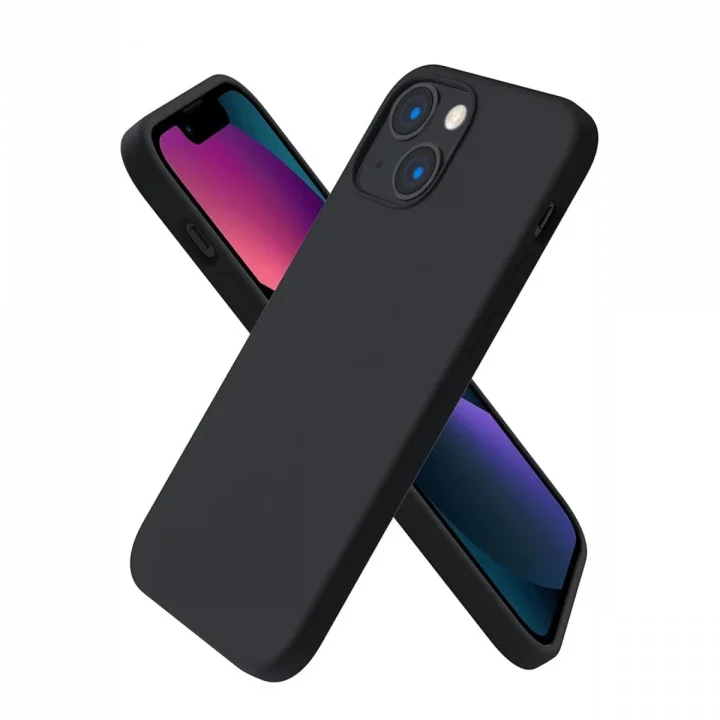 Mey İthalat®  iPhone 13 Mini Kılıf First Silikon - Siyah