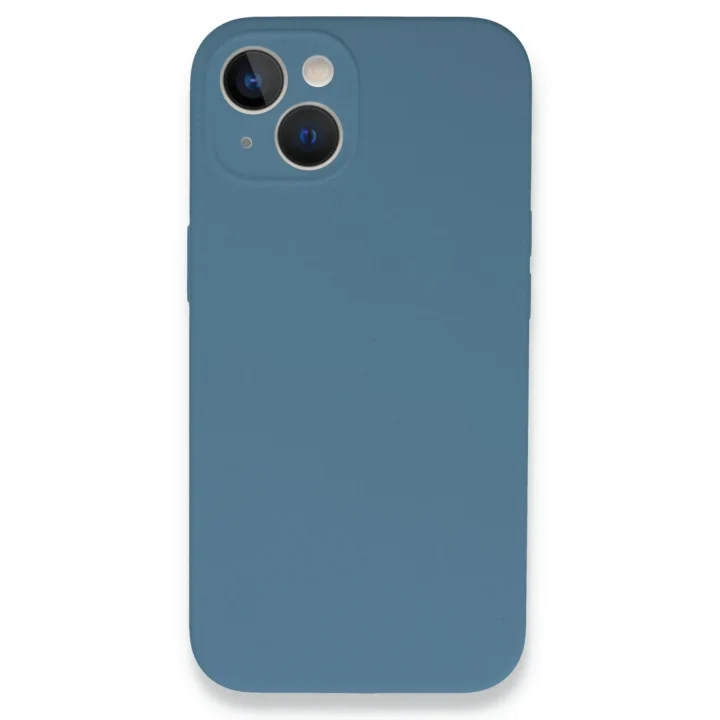 Mey İthalat®   iPhone 13 Mini Kılıf Lansman Legant Silikon - Açık Mavi