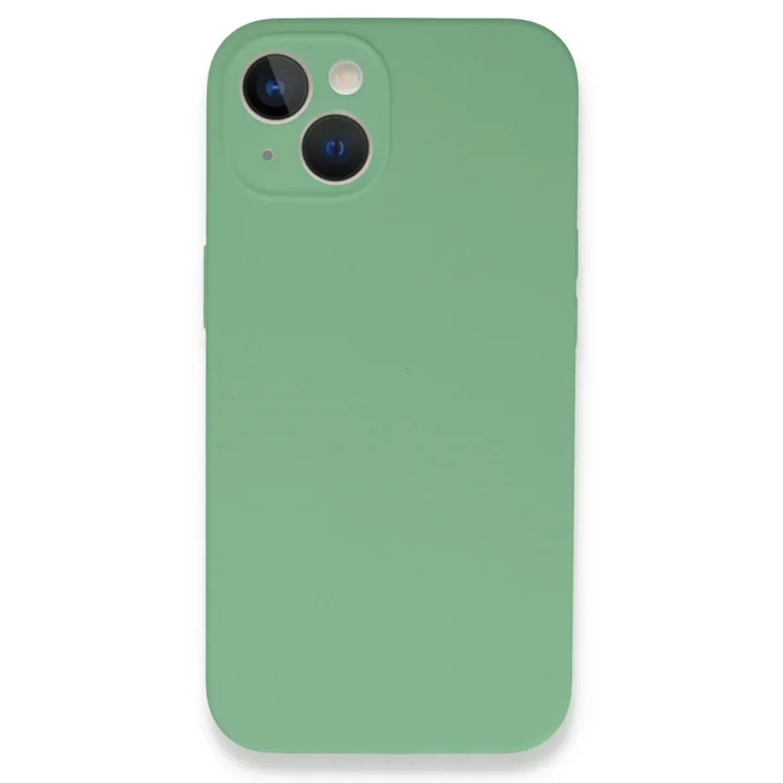 Mey İthalat®   iPhone 13 Mini Kılıf Lansman Legant Silikon - Yeşil