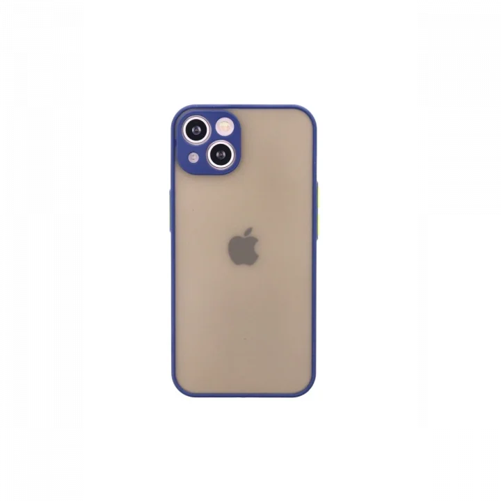 Mey İthalat®   iPhone 13 Mini Kılıf Montreal Silikon Kapak - Lacivert