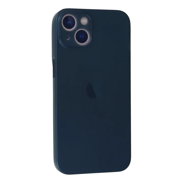 Mey İthalat®  iPhone 13 Mini Kılıf PP Ultra İnce Kapak - Mavi