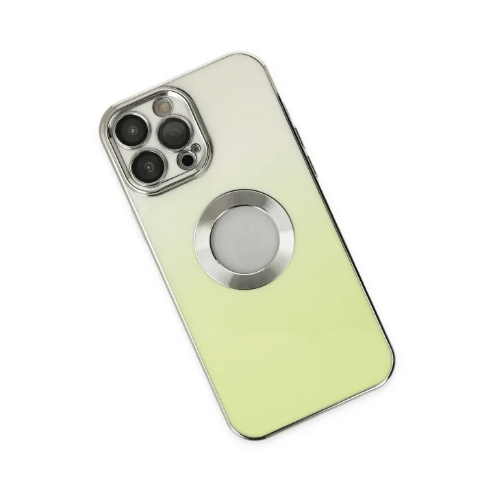 Mey İthalat®  iPhone 13 Pro Kılıf Best Silikon - Yeşil