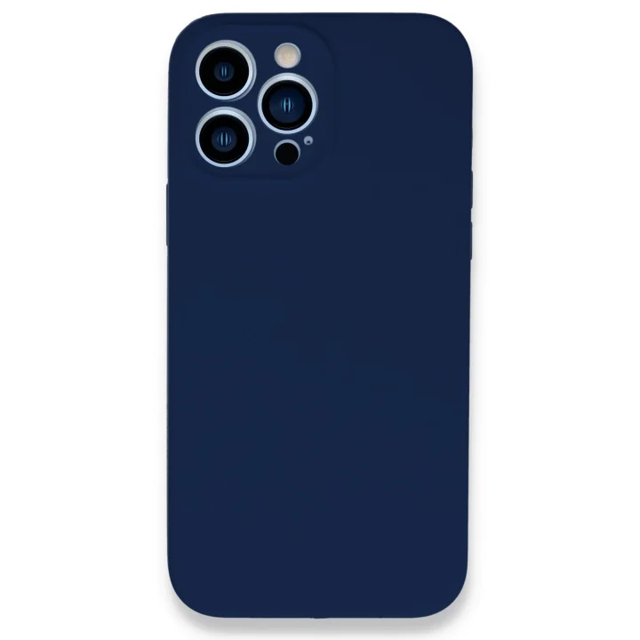 Mey İthalat®   iPhone 13 Pro Kılıf Lansman Legant Silikon - Lacivert