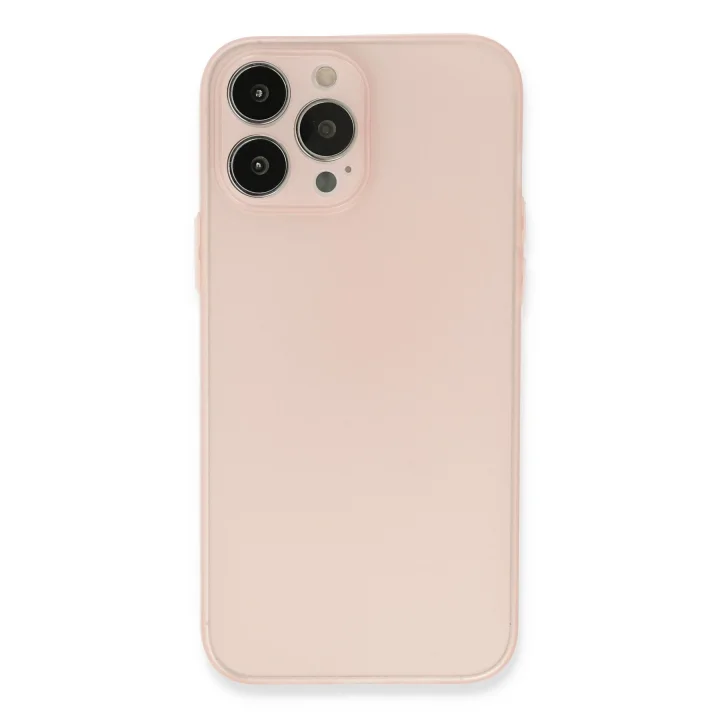 Mey İthalat®  iPhone 13 Pro Kılıf Puma Silikon - Pembe