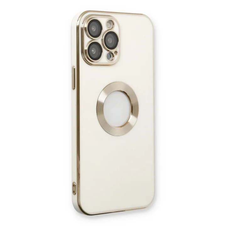 Mey İthalat®   iPhone 13 Pro Kılıf Store Silikon - Beyaz