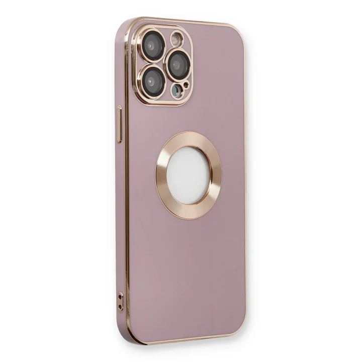 Mey İthalat®   iPhone 13 Pro Kılıf Store Silikon - Mor