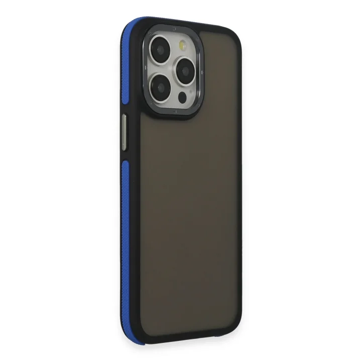 Mey İthalat®   iPhone 13 Pro Max Harvel Kapak - Lacivert