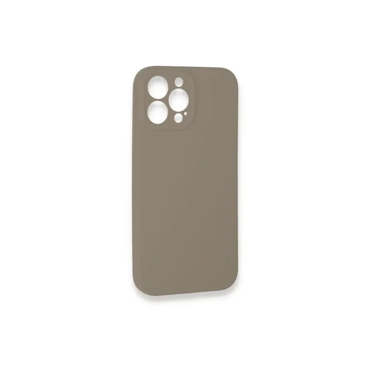 Mey İthalat®   iPhone 13 Pro Max Kılıf Lansman Legant Silikon - Bej