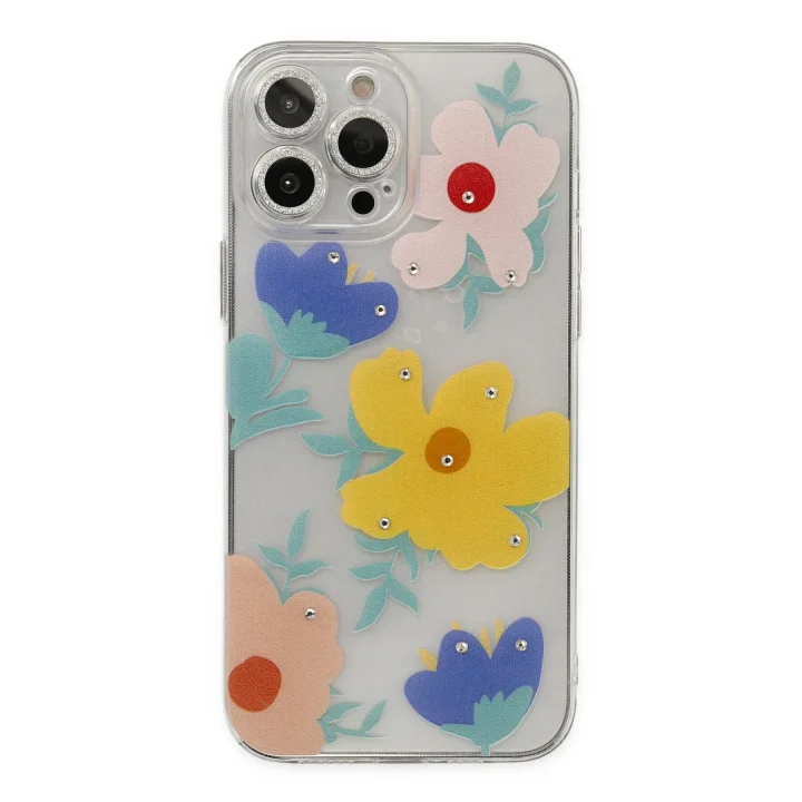 Mey İthalat®  iPhone 13 Pro Max Kılıf Lucky Silikon - Lucky 7