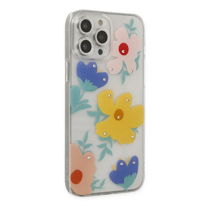 Mey İthalat®  iPhone 13 Pro Max Kılıf Lucky Silikon - Lucky 7