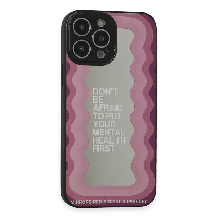 Mey İthalat®   iPhone 13 Pro Max Kılıf Mirror Desenli Kapak - Mirror - 11