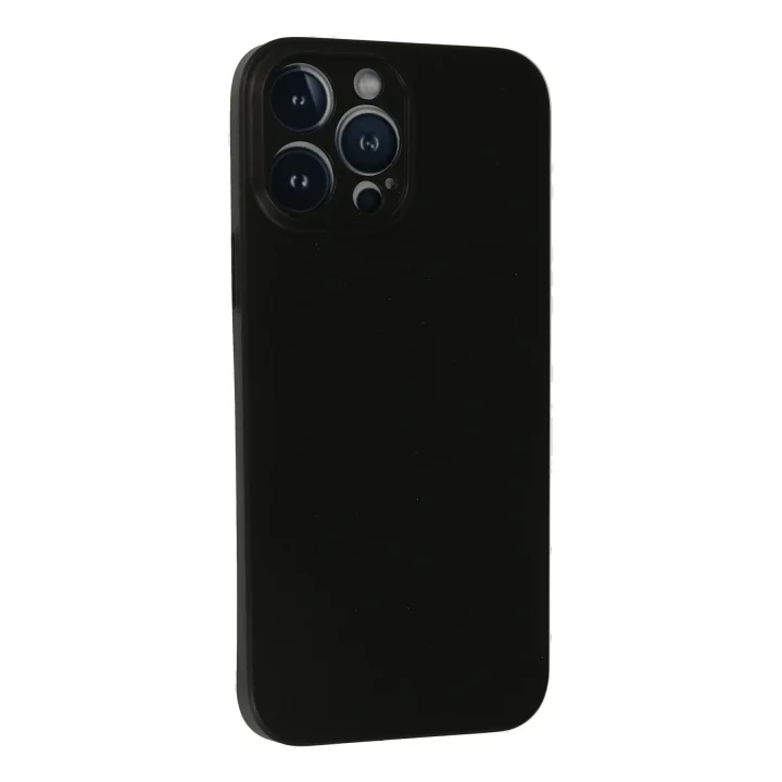Mey İthalat®  iPhone 13 Pro Max Kılıf PP Ultra İnce Kapak - Siyah