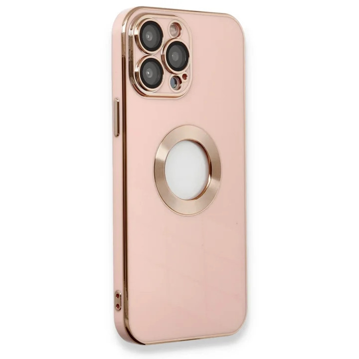 Mey İthalat®   iPhone 13 Pro Max Kılıf Store Silikon - Pembe