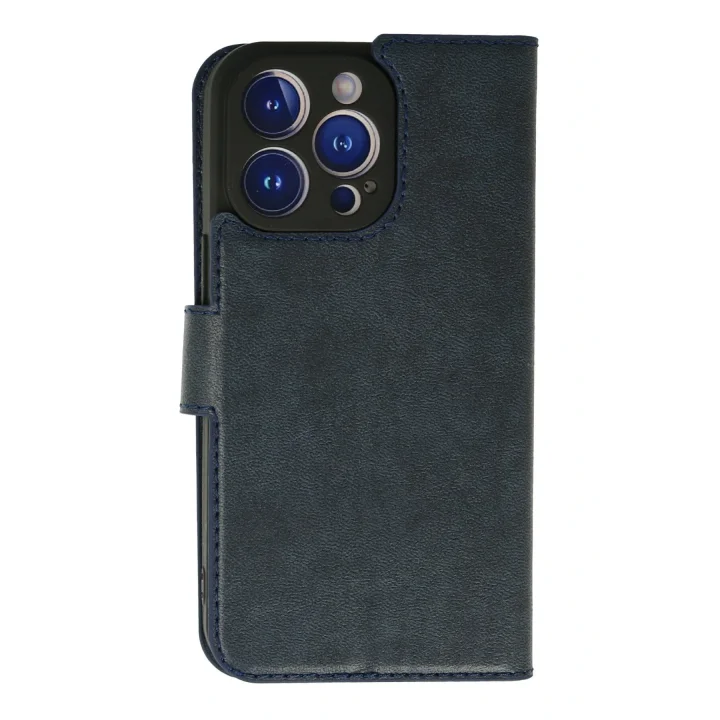 Mey İthalat®  iPhone 13 Pro Max Kılıf Trend S Plus Kapaklı Kılıf - Lacivert