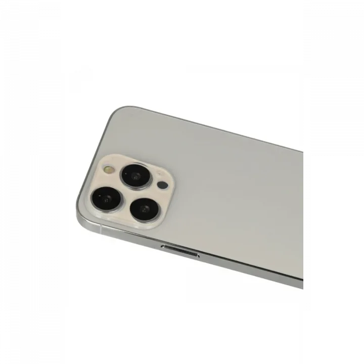 Mey İthalat®  iPhone 13 Pro Max Rainbow Kamera Lens Koruma Cam - Rose Gold