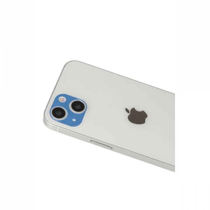 Mey İthalat®  iPhone 13 Rainbow Kamera Lens Koruma Cam - Mavi