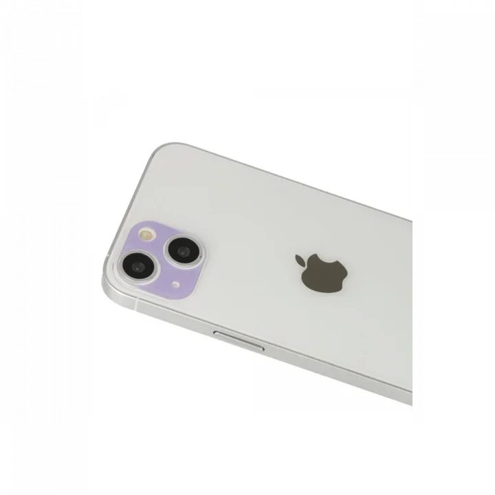 Mey İthalat®  iPhone 13 Rainbow Kamera Lens Koruma Cam - Mor
