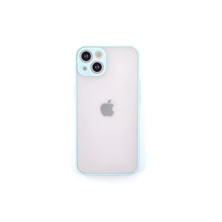 Mey İthalat®  iPhone 14 Kılıf Montreal Silikon Kapak - Turkuaz